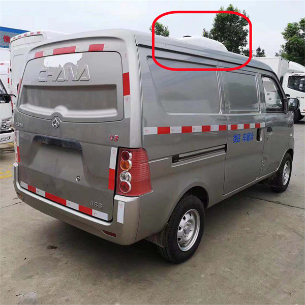 single temperature refrigeration system for cargo van